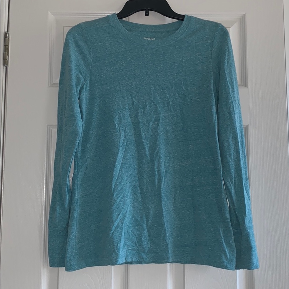 Blue Long Sleeve Shirt